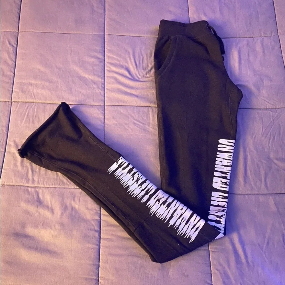 Unwanted Lifestyle Stacked Reflective Sweatpants